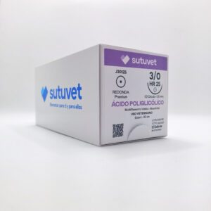 comprar sutura absorbible acido poliglicolico veterinaria sutuvet