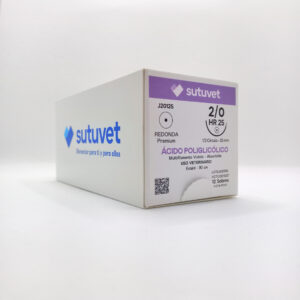 comprar sutura absorbible acido poliglicolico veterinaria sutuvet