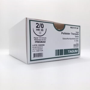 comprar sutura poliester trenzado veterinaria sutuvet colombia