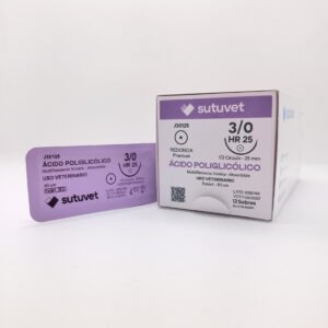 comprar sutura absorbible acido poliglicolico veterinaria sutuvet