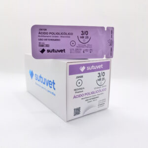 comprar sutura absorbible acido poliglicolico veterinaria sutuvet