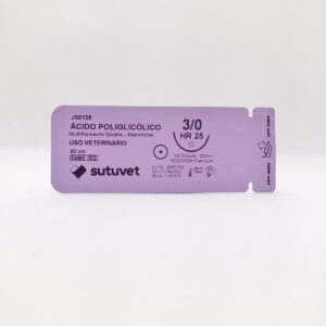comprar sutura absorbible acido poliglicolico veterinaria sutuvet
