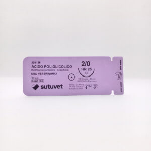 comprar sutura absorbible acido poliglicolico veterinaria sutuvet