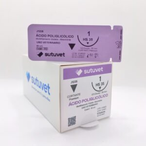 comprar sutura absorbible acido poliglicolico veterinaria sutuvet