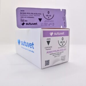 comprar sutura absorbible acido poliglicolico veterinaria sutuvet colombia