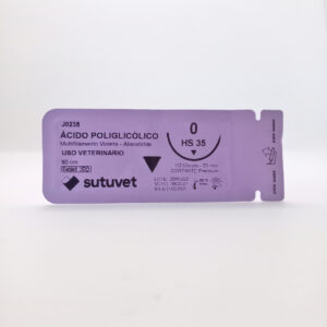 comprar sutura absorbible acido poliglicolico veterinaria sutuvet colombia