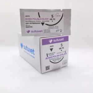 comprar sutura absorbible acido poliglicolico veterinaria sutuvet